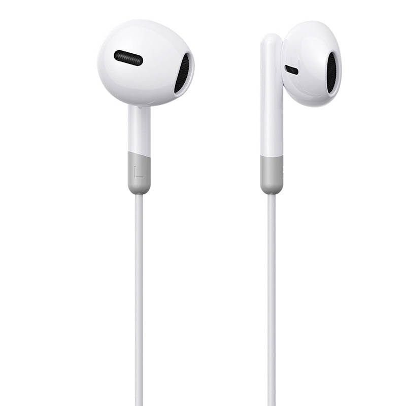 Joyroom JR-EW01 wired in-ear headphones Fehér