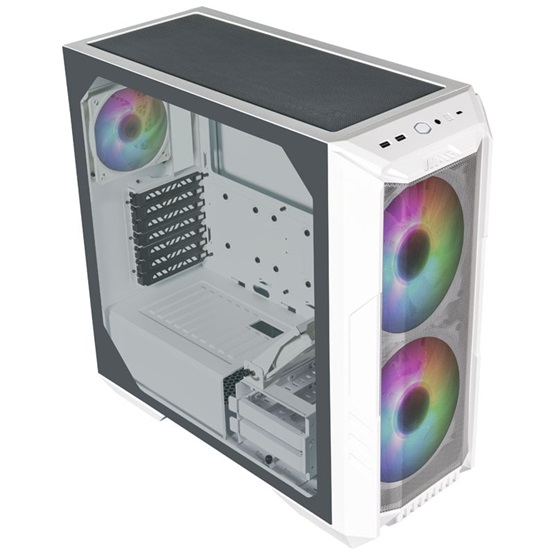 Cooler Master Midi HAF 500 H500-WGNN-S00 Számítógépház Fehér Cooler Master Midi HAF 500 H500-WGNN-S00 Számítógépház Fehér