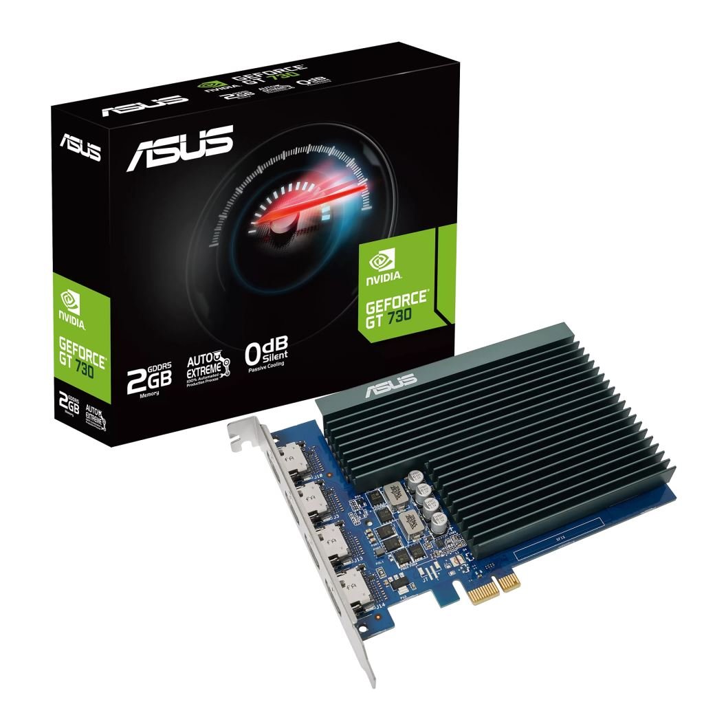 ASUS GeForce GT730-4H-SL-2GD5 2GB videokártya ASUS GeForce GT730-4H-SL-2GD5 2GB videokártya