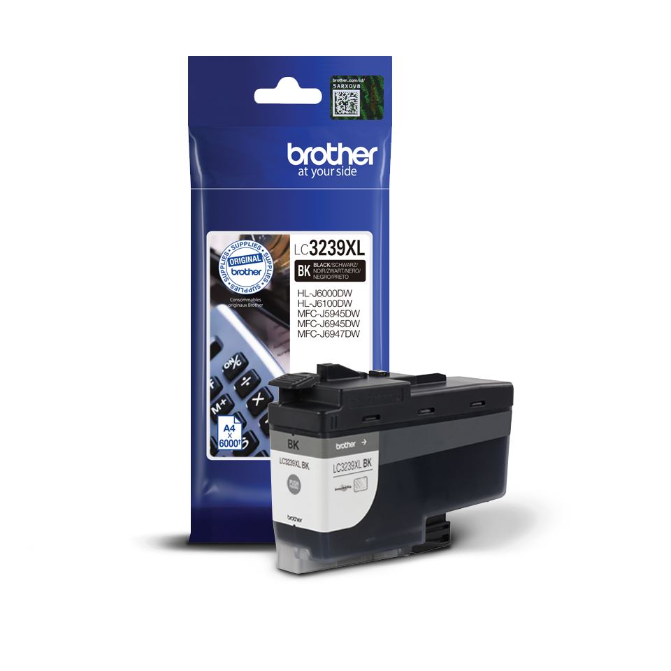 Brother LC3239XLBK tintapatron fekete Eredeti