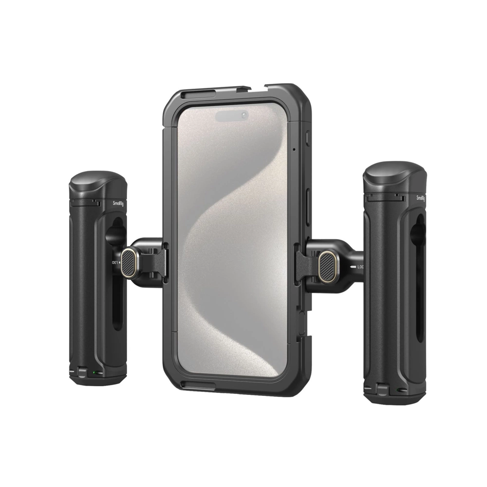 SMALLRIG Mobile Video Kit (Dual Handheld) for iPhone 15 Pro 4397
