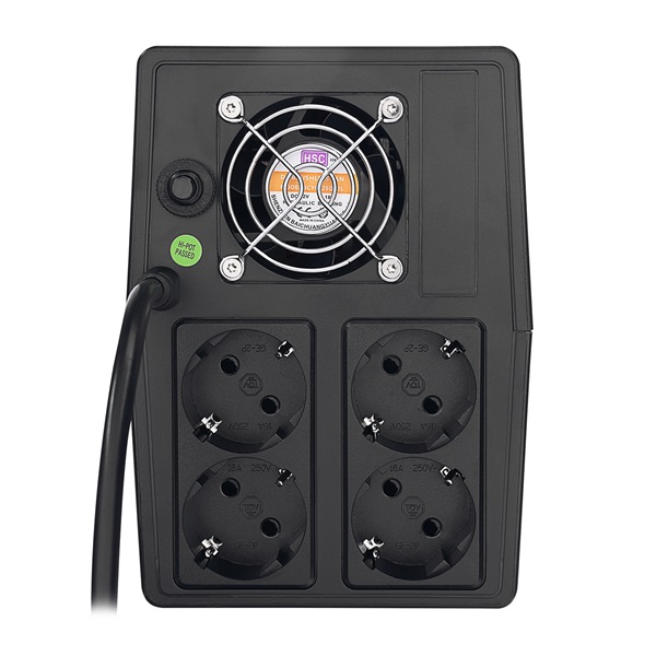 S-Link  MIGHT U200  2000VA  12V9Ah*2 1200W Line-Interactive 4 schuko szünetmentes 2000VA