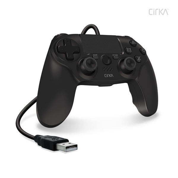 Cirka M07527-BK NuForce PS4/PC/Mac fekete vezetékes kontroller Cirka M07527-BK NuForce PS4/PC/Mac fekete vezetékes kontroller