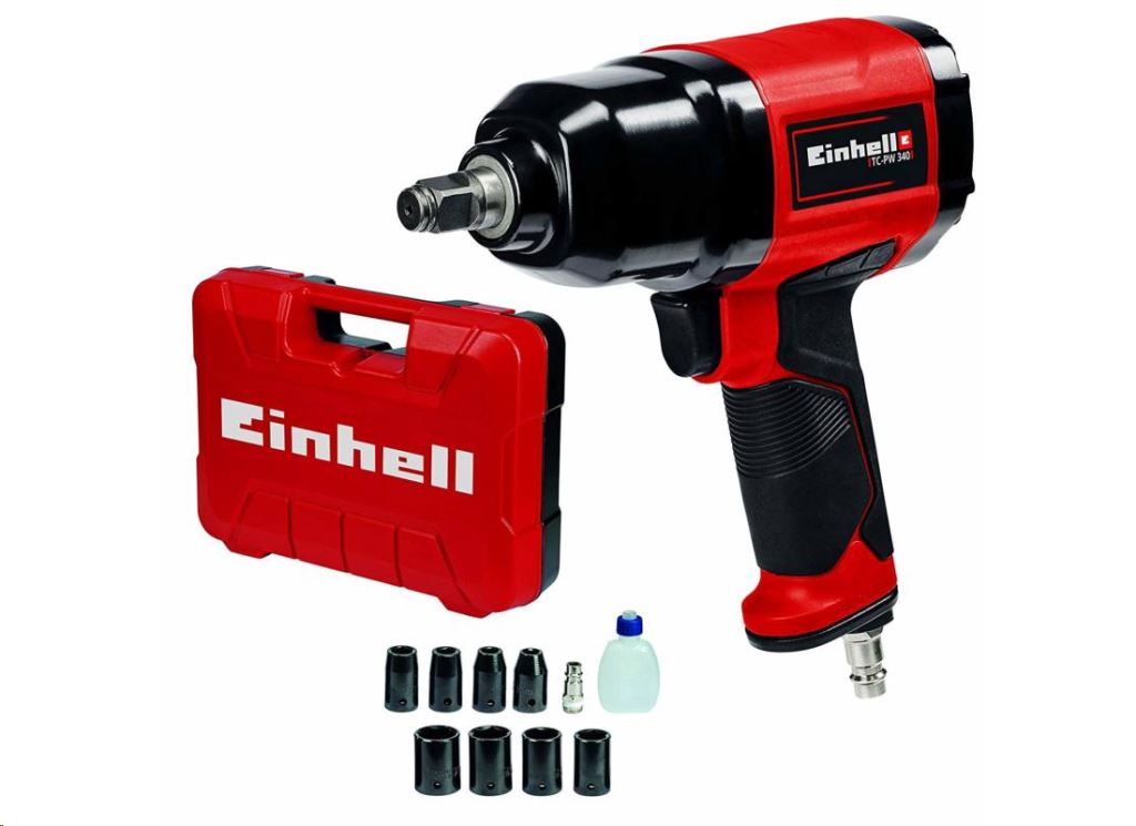 Einhell TC-PW 340 sűrített levegős ütvecsavarozó (4138950) Einhell TC-PW 340 sűrített levegős ütvecsavarozó (4138950)
