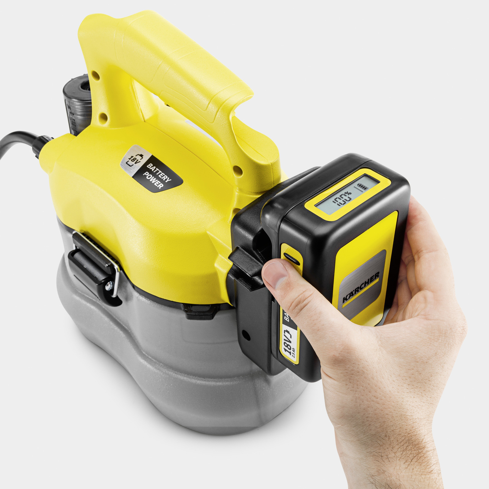 Karcher PSU 4-18 akkumulátoros permetező (akkumulátor nélkül)