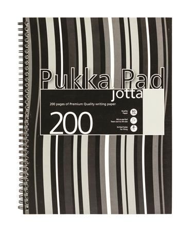 Pukka Pad spirálfüzet, A4, vonalas, 100 lap, "Stripe Jotta" (PUPJP018) Pukka Pad spirálfüzet, A4, vonalas, 100 lap, "Stripe Jotta" (PUPJP018)