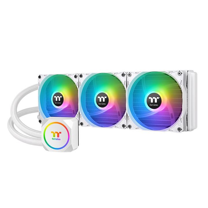 Thermaltake CL-W302-PL12SW-A TH360 ARGB Sync Snow Edition AIO vízhűtés fehér Thermaltake CL-W302-PL12SW-A TH360 ARGB Sync Snow Edition AIO vízhűtés fehér