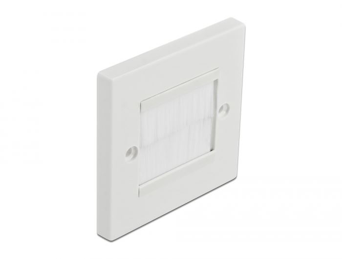 Delock kábelrendező panel 86 x 86 mm (66495)