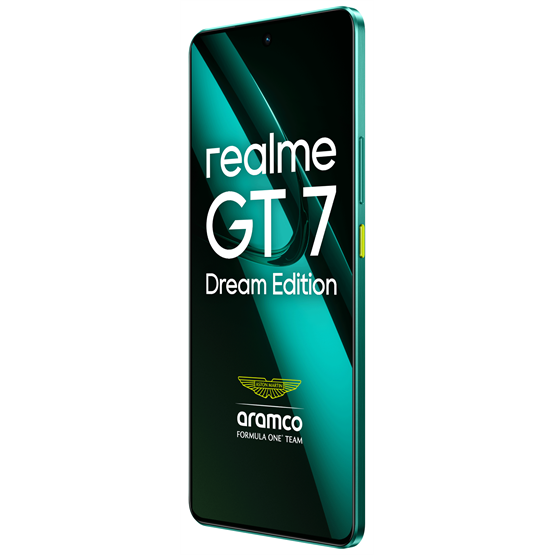 Realme GT 7 Dream Edition 512GB DualSIM Okostelefon Aston Martin zöld