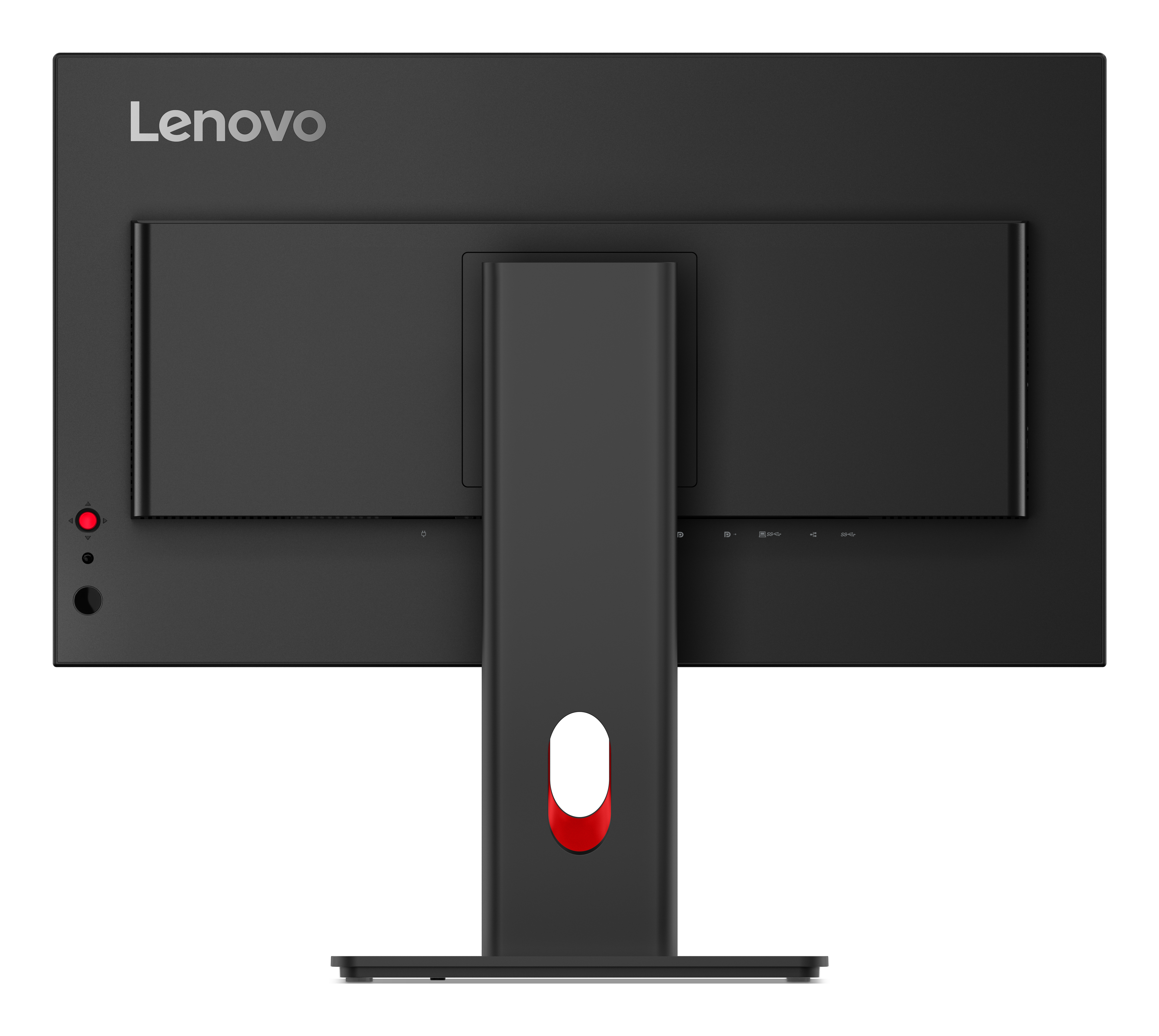 LENOVO 23,8" ThinkVision T24D-40  Monitor - 1920x1080, Full HD, LED, IPS, 100Hz, 4ms, Hangszóró, LAN, Pivot, Fekete