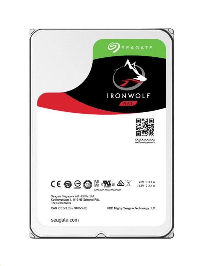 1TB Seagate 3.5" IronWolf NAS merevlemez (ST1000VN002)
