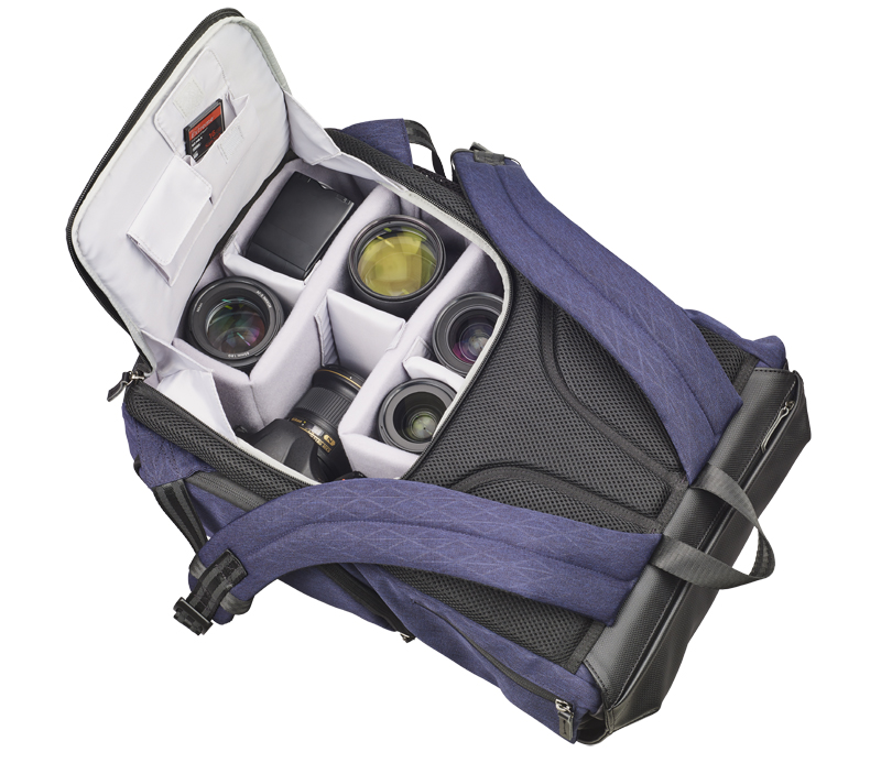 Cullmann BRISTOL DayPack 600+, sötétkék, kamera háti táska