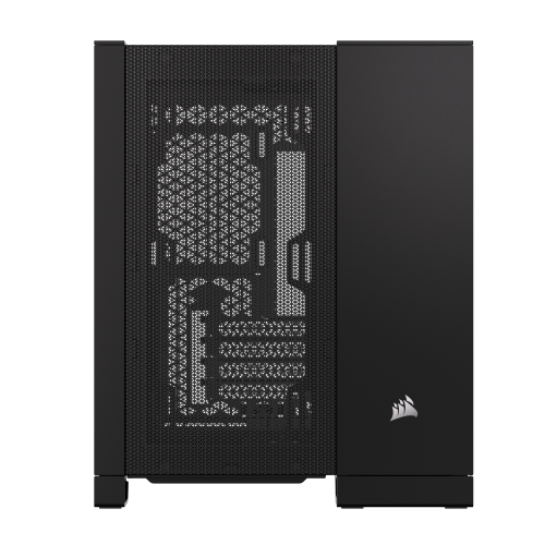 CORSAIR 2500D Airflow Tempered Glass Mid-Tower számítógépház fekete