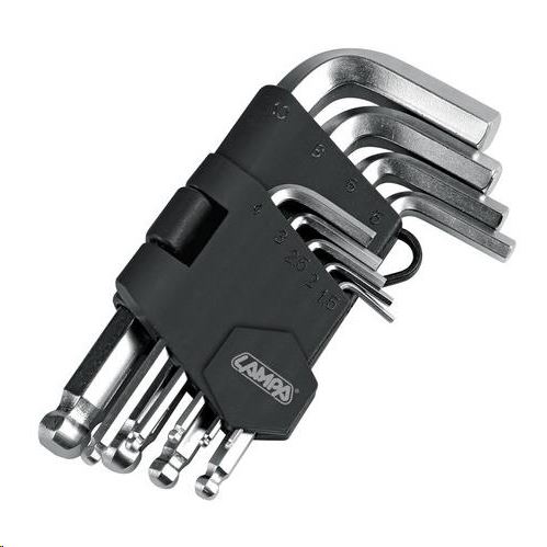 Lampa CR-V imbuszkulcs készlet 9db Lampa CR-V imbuszkulcs készlet 9db