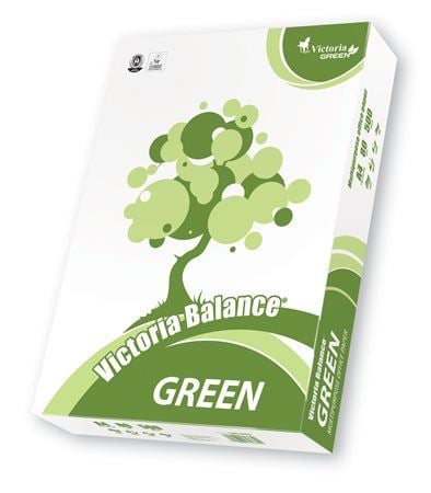 Victoria "Balance Green" Másolópapír, újrahasznosított, A4, 80 g (LBG480) Victoria "Balance Green" Másolópapír, újrahasznosított, A4, 80 g (LBG480)