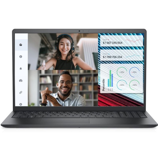 Dell Vostro 3520 15,6"FHD/Intel Core i5-1235U/16GB/1TB/Int.VGA/Linux/fekete laptop Dell Vostro 3520 15,6"FHD/Intel Core i5-1235U/16GB/1TB/Int.VGA/Linux/fekete laptop