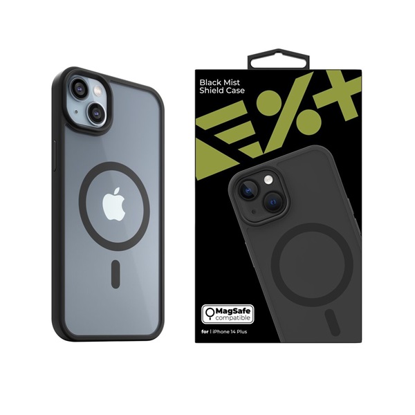 NextOne IPH-14PLUS-MAGSF-MISTCASE-BLK iPhone 14 Plus fekete szilikon MagSafe hátlap NextOne IPH-14PLUS-MAGSF-MISTCASE-BLK iPhone 14 Plus fekete szilikon MagSafe hátlap