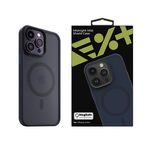 NextOne IPH-14PRO-MAGSF-MISTCASE-MN iPhone 14 Pro éjfekete szilikon MagSafe hátlap NextOne IPH-14PRO-MAGSF-MISTCASE-MN iPhone 14 Pro éjfekete szilikon MagSafe hátlap