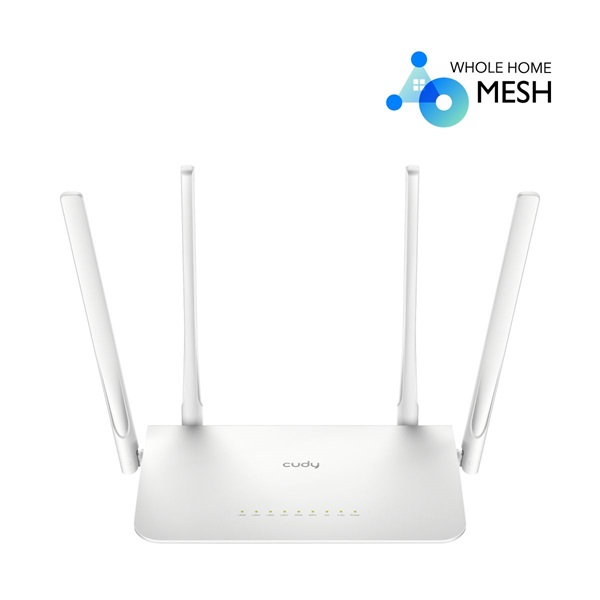 CUDY WR1300 kétsávos AC1200 gigabit WIFI MESH fehér router CUDY WR1300 kétsávos AC1200 gigabit WIFI MESH fehér router