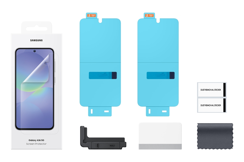 Samsung EF-UA366CTEGWW Galaxy A36 átlátszó kijelzővédő