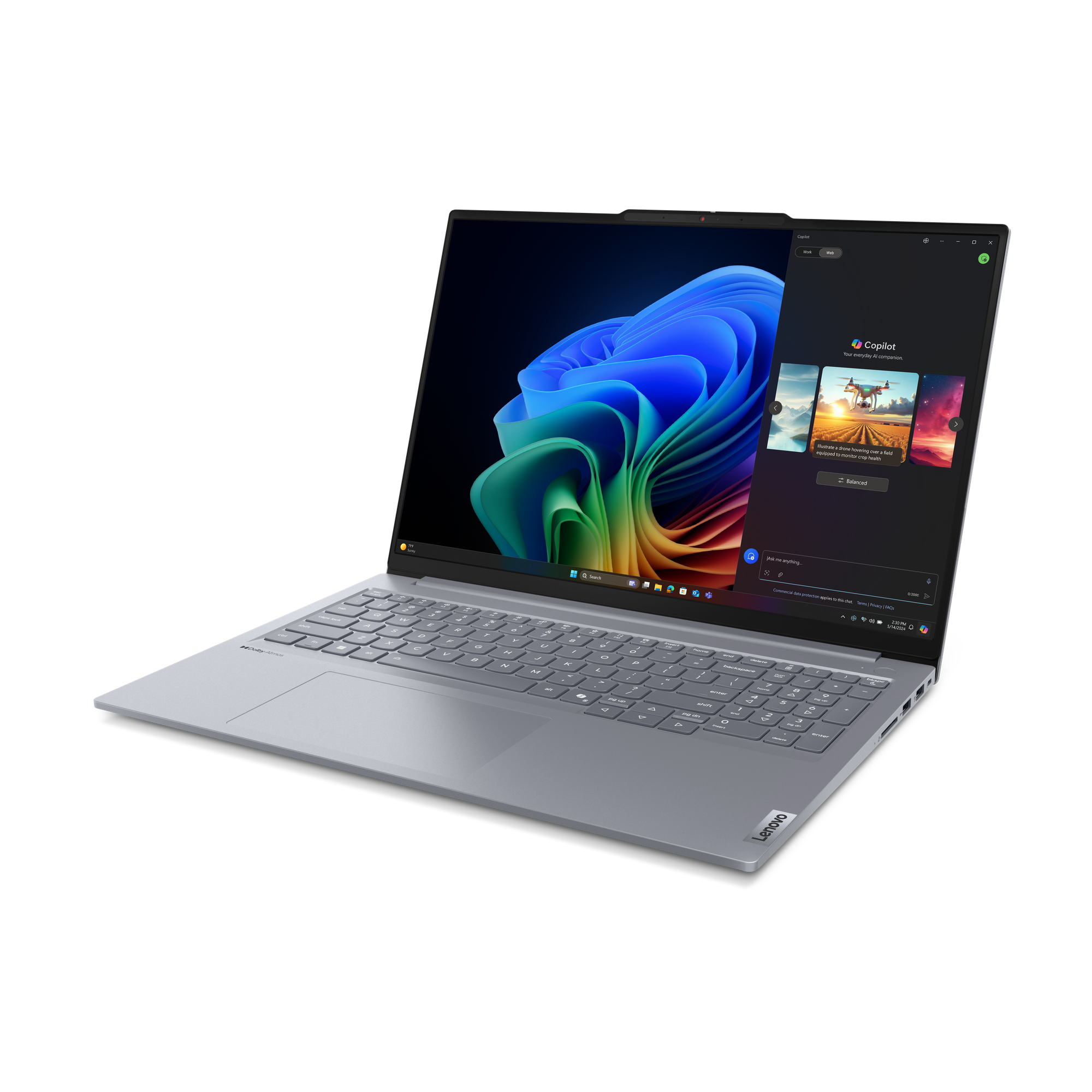 LENOVO ThinkBook 16 G7 QOY 16.0" WUXGA, Snapdragon® X Plus X1P-42-100 32GB 1TB SSD Win11 Pro Notebook Szürke LENOVO ThinkBook 16 G7 QOY 16.0" WUXGA, Snapdragon® X Plus X1P-42-100 32GB 1TB SSD Win11 Pro Notebook Szürke