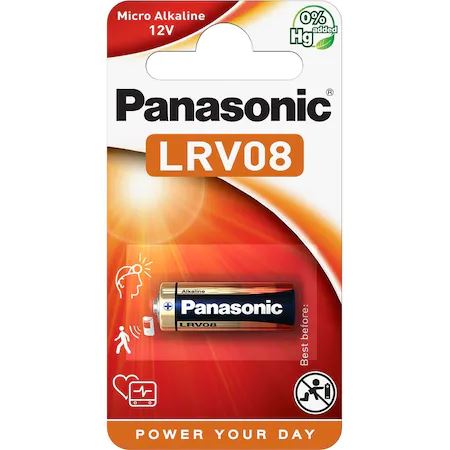 Panasonic LRV08 12V alkáli elem (1db/csomag) (LRV08L/1BP)