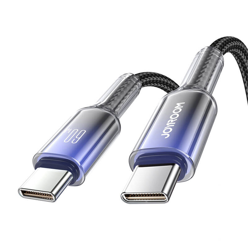 Joyroom S-A42 60W USB-C kábel 1.2m fekete