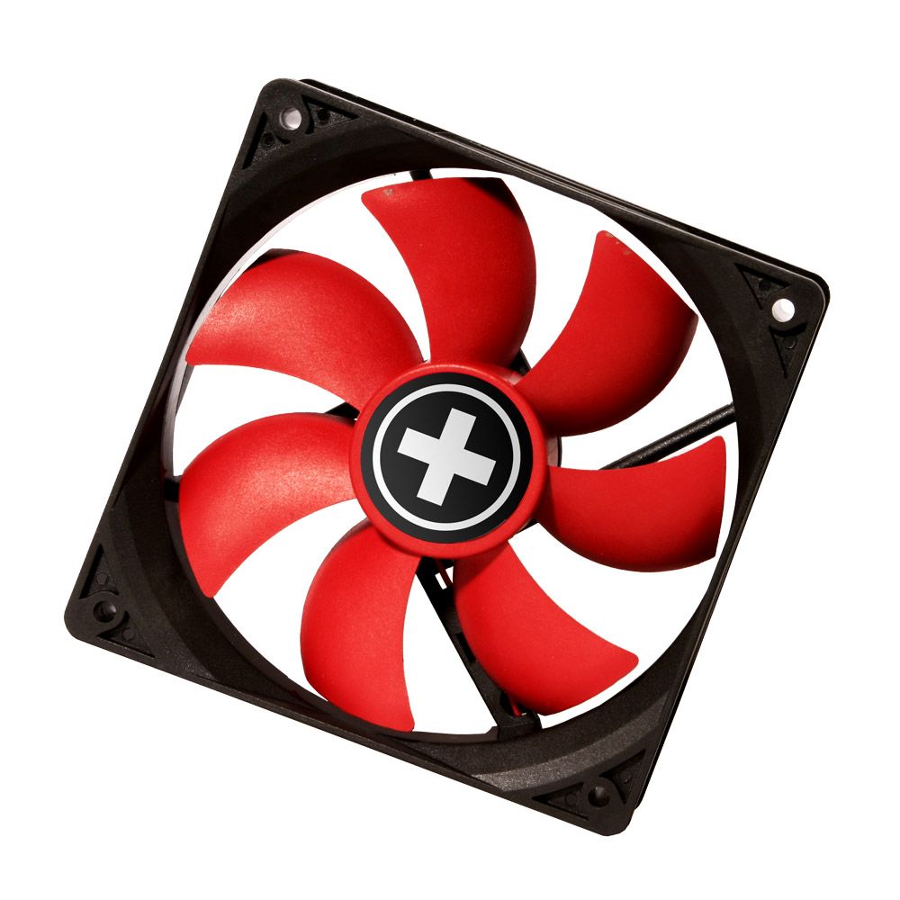 Xilence ház ventilátor 8cm (COO-XPF80.R.PWM) 80x80x25 piros