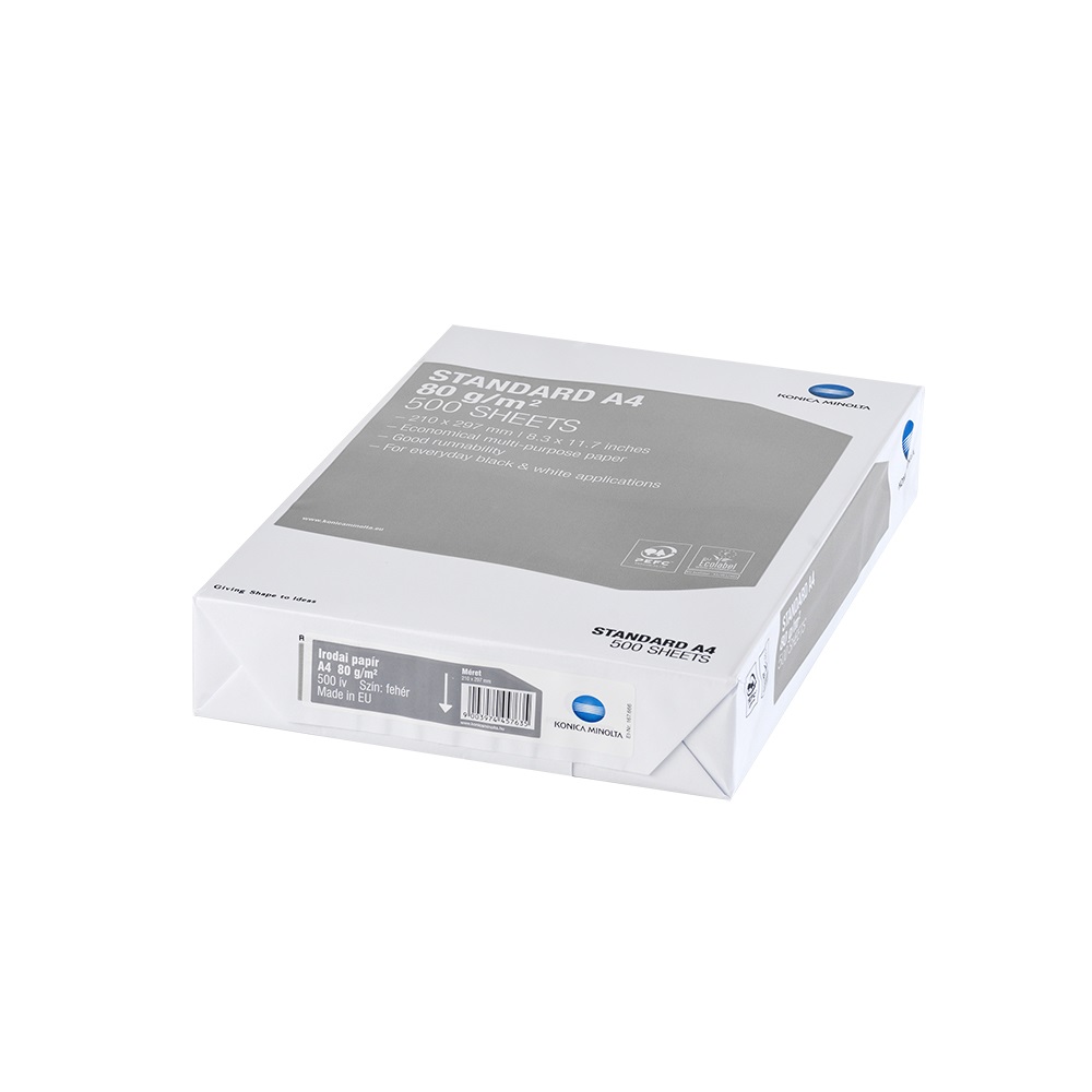 Konica-Minolta Másolópapír A4, 80g,  Standard 500ív/csomag,