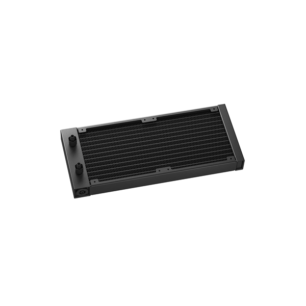 DeepCool   LM240  max 36.07dB  max. 112,52 m3/h  2x12cm  LED kijelző Vízhűtés Fekete