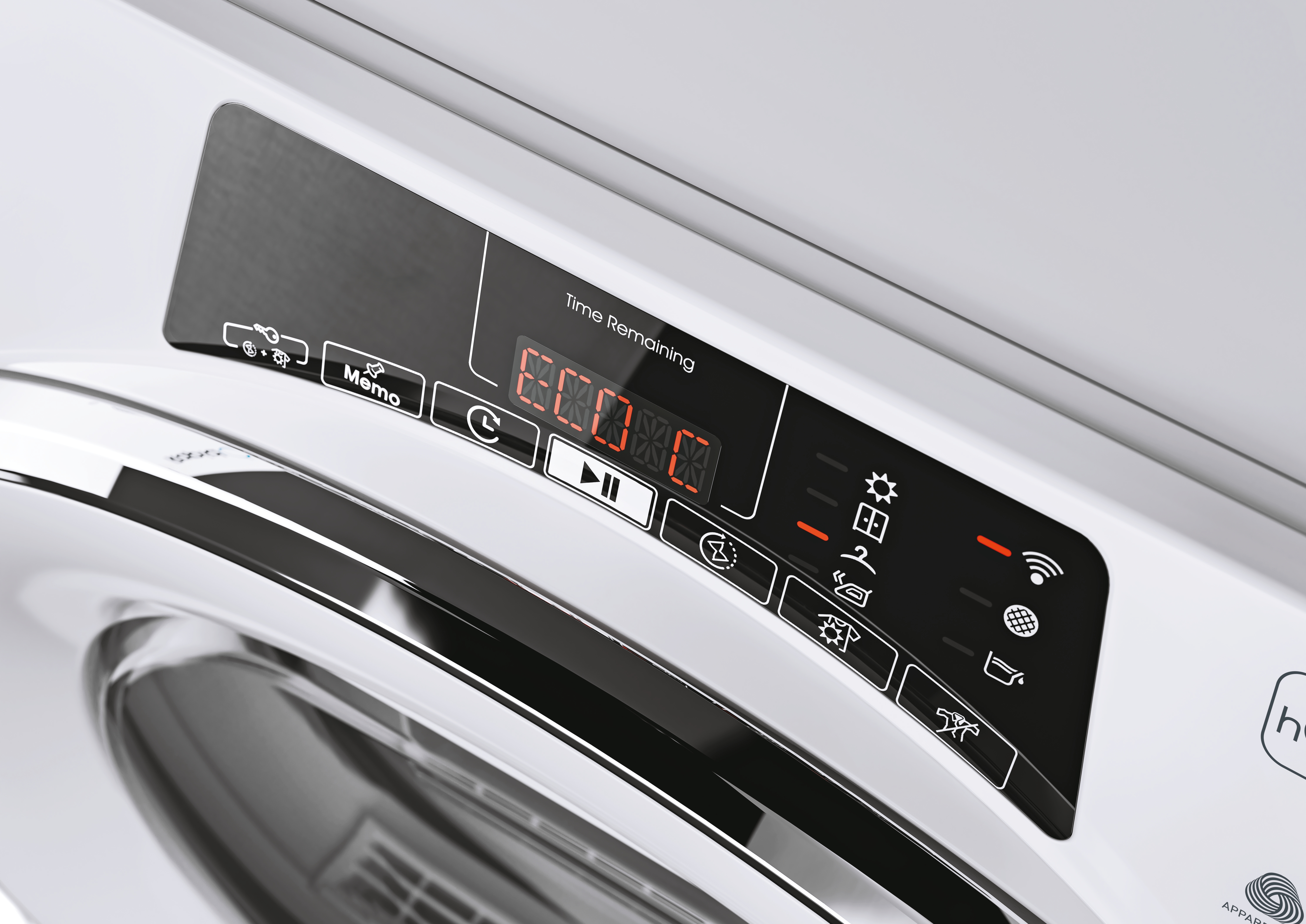 Candy ROE H9A3TCEX-S Hőszivattyús szárítógép – 9 Kg, A Energiaosztály,  Wi-Fi/Bluetooth kapcsolódás, Gyűrődésgátló funkció