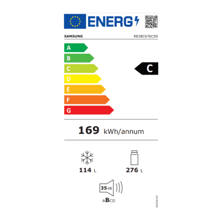 Samsung RB38C676CS9/EF HŰTŐ ALULFAGYASZTÓS