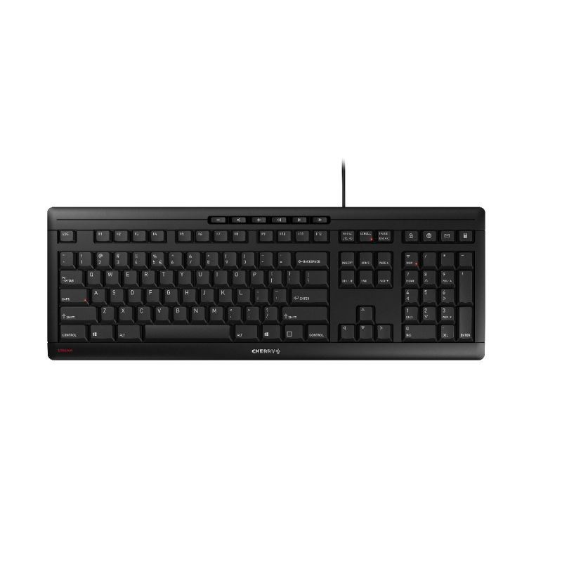 Cherry STREAM US billentyűzet fekete (JK-8500EU-2)