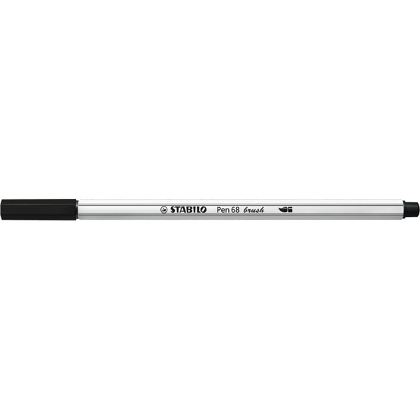 Stabilo Pen 68 brush fekete ecsetfilc Stabilo Pen 68 brush fekete ecsetfilc