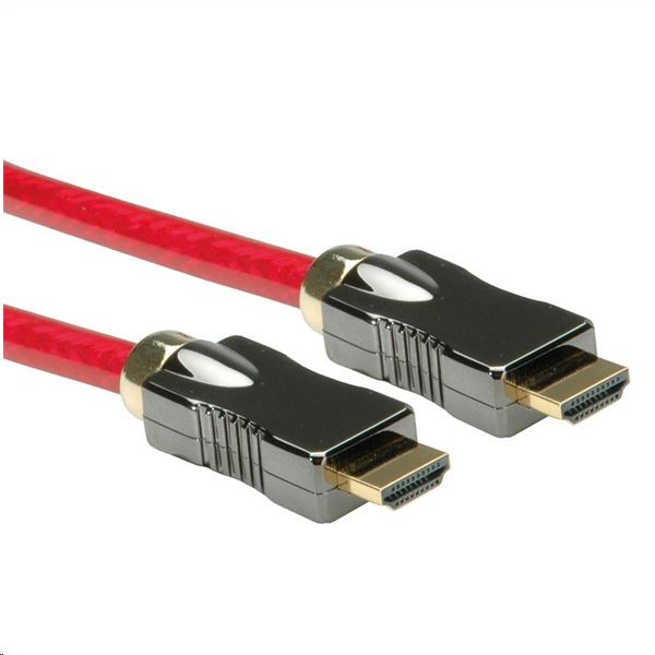 Roline HDMI 8K Ethernet M/M kábel 1m (11.04.5901-10) Roline HDMI 8K Ethernet M/M kábel 1m (11.04.5901-10)