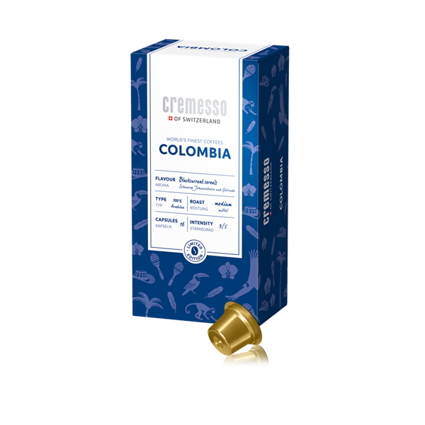 Cremesso Worlds Finest Coffee Colombia 16 db kávékapszula Cremesso Worlds Finest Coffee Colombia 16 db kávékapszula