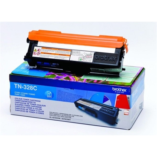 Brother TN-328C Cián eredeti toner Brother TN-328C Cián eredeti toner