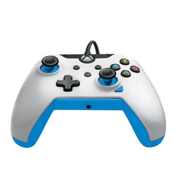 PDP Ion Xbox Series X|S/Xbox One/PC 3,5 mm audio vezetékes fehér kontroller PDP Ion Xbox Series X|S/Xbox One/PC 3,5 mm audio vezetékes fehér kontroller