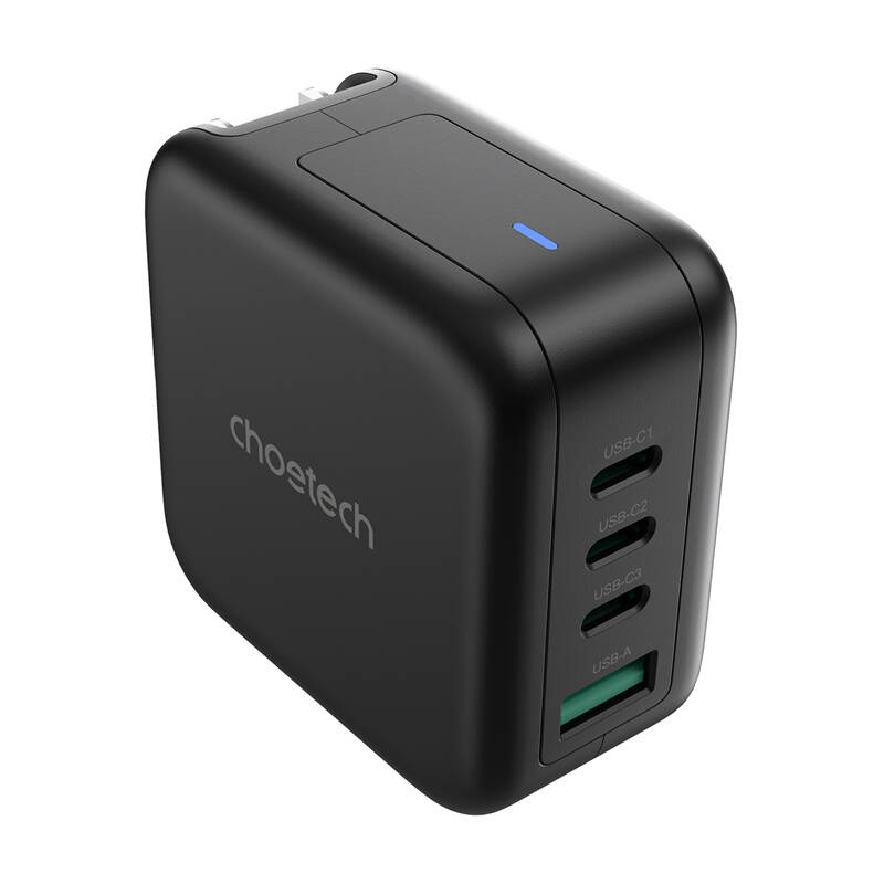 Choetech PD6055 70W GaN hálózati töltő amerikai  EU, UK, AU adapterekkel