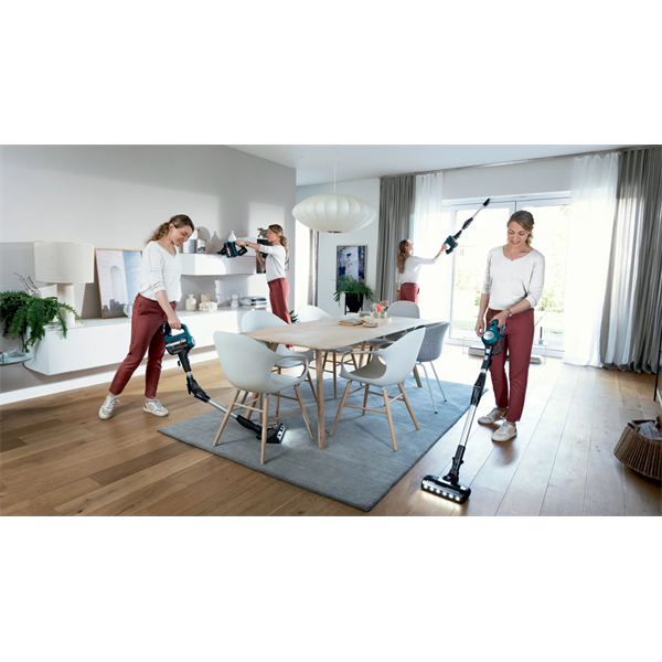 BOSCH BSS71125AH Unlimited 7 Vezeték nélküli álló porszívó, 0,3L, Kék