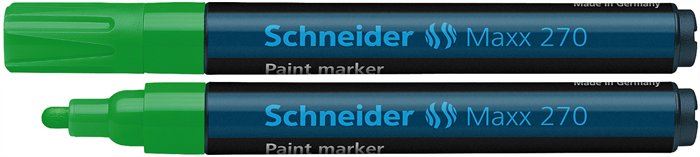 SCHNEIDER "Maxx 270" lakk marker 1-3mm zöld (TSC270Z) SCHNEIDER "Maxx 270" lakk marker 1-3mm zöld (TSC270Z)