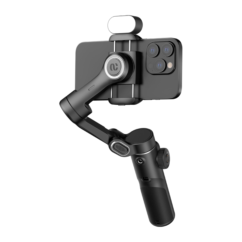 AOCHUAN X2 stabilizátor RGB-megvilágítással (fekete)