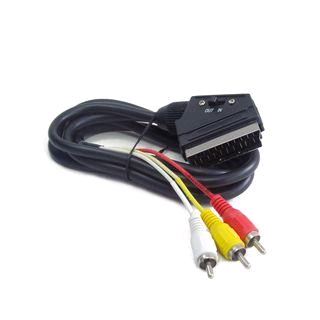 Gembird Cablexpert SCART male / 3x RCA Bidirectional 1.8m (CCV-519-001) Gembird Cablexpert SCART male / 3x RCA Bidirectional 1.8m (CCV-519-001)