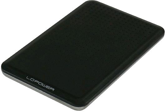 LC Power LC-25BU3 2.5" merevlemez ház fekete USB3