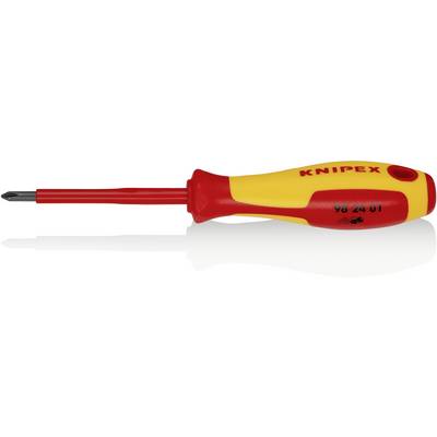 VDE kereszt csavarhúzó, PH 1, Knipex 98 24 01 VDE kereszt csavarhúzó, PH 1, Knipex 98 24 01