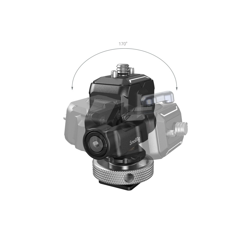 SmallRig Drop-in HawkLock Universal mini Quick-Release Clamping Mount Plate Kit 3513C