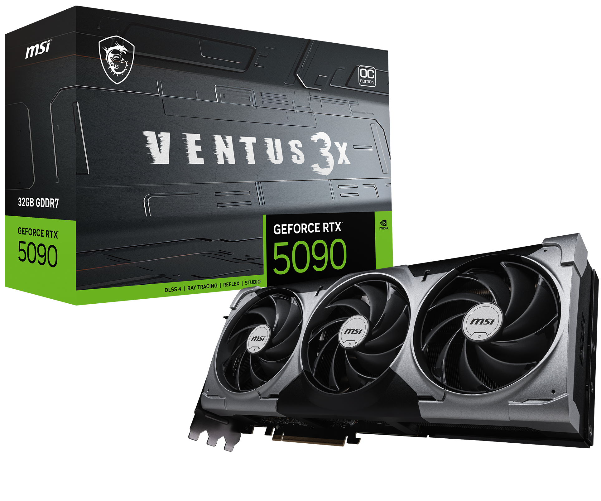 MSI VENTUS 3X OC GeForce RTX 5090 32GB videókártya