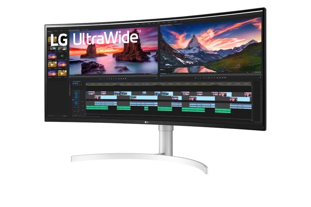 LG 38WN95CP-W 38" ívelt LCD monitor