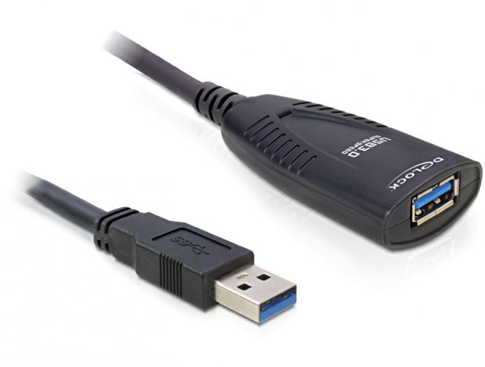 Delock DL83089 USB 3.0 hosszabbító kábel 5 m Delock DL83089 USB 3.0 hosszabbító kábel 5 m