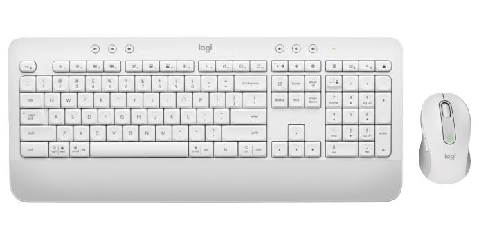 Logitech Signature MK650 Combo For Business vezeték nélküli billentyűzet + egér fehér (920-011036) Logitech Signature MK650 Combo For Business vezeték nélküli billentyűzet + egér fehér (920-011036)